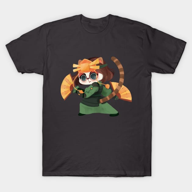 Kyoshi Cat T-Shirt by BBvineart